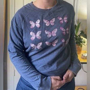 Wallflower Butterfly sweater/long sleeve